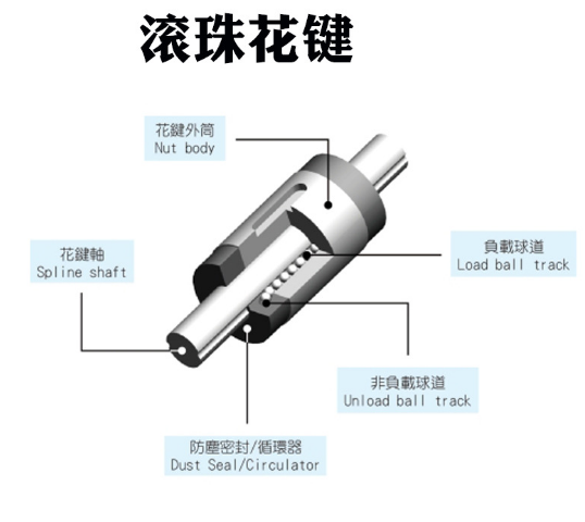 滚珠花键SLT008