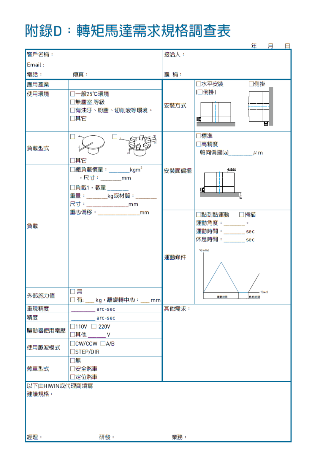 DD马达如何选型