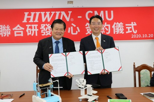 中国医药大学与上银集团『HIWIN-CMU 联合研发中心』续签合作协议，研发智慧医疗产品共创人类福祉